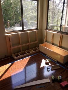 Kevin Waggoner's Banquette - East Austin Carpenters Project