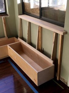 Kevin Waggoner's Banquette - East Austin Carpenters Project