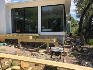 Sherry’s Deck 02 East Austin Carpenters Project