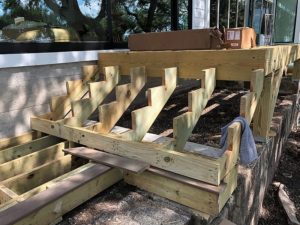 Sherry’s Deck 11 East Austin Carpenters Project